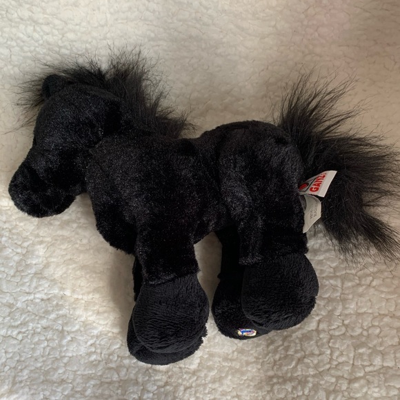GANZ Webkinz Black Horse Stallion Plush Stuffed Animal - No code - Picture 3 of 11